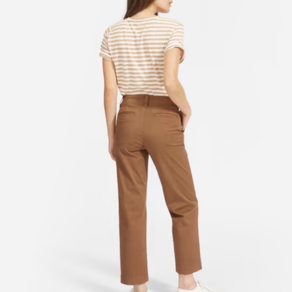Everlane The Lightweight Relaxed Fit Chino Tan Khaki 0 - Picture 4 of 14